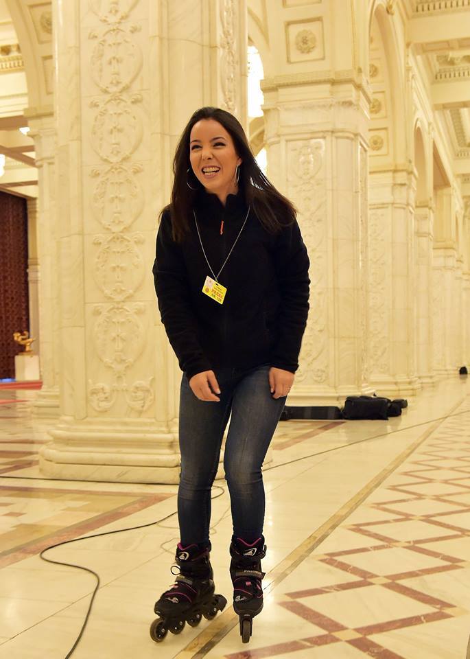 Arina Delcea - RollerSkating